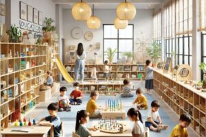 التعليم بنظام منتسوري